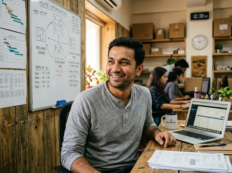 Idris Farooqi, Founder, logistics startup