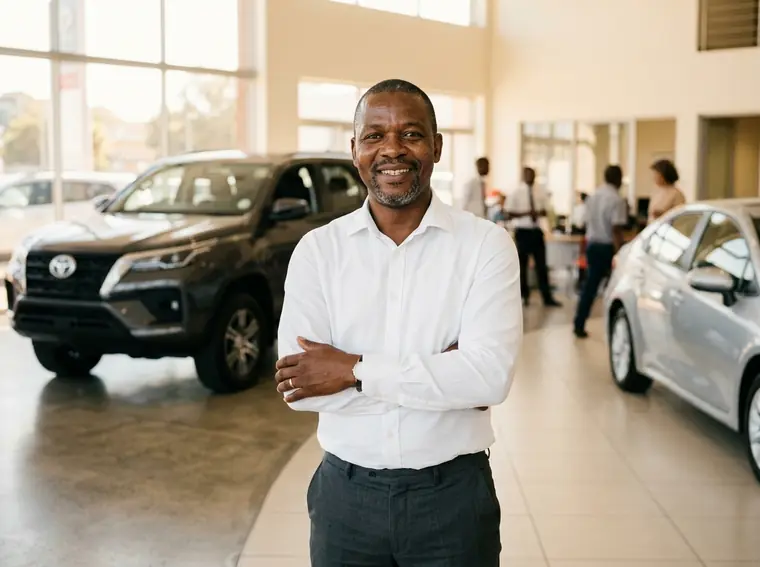 Thabo Nkosi, Owner, auto dealership